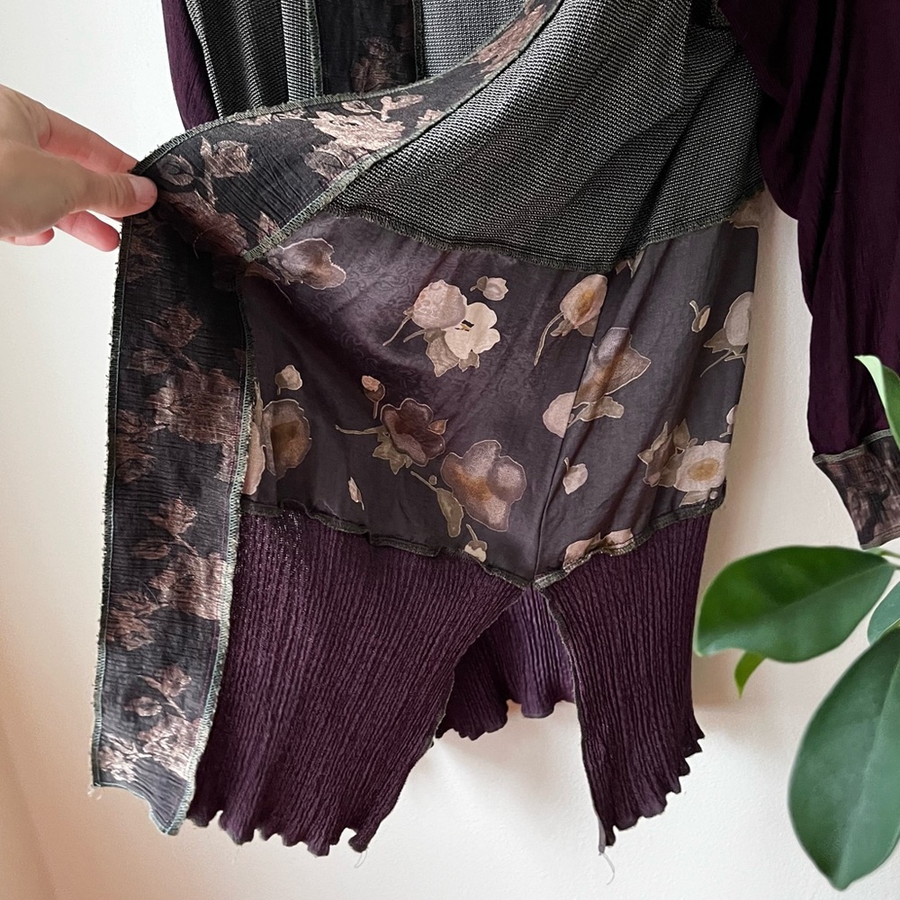 Patchwork Boho Cardigan - image 5